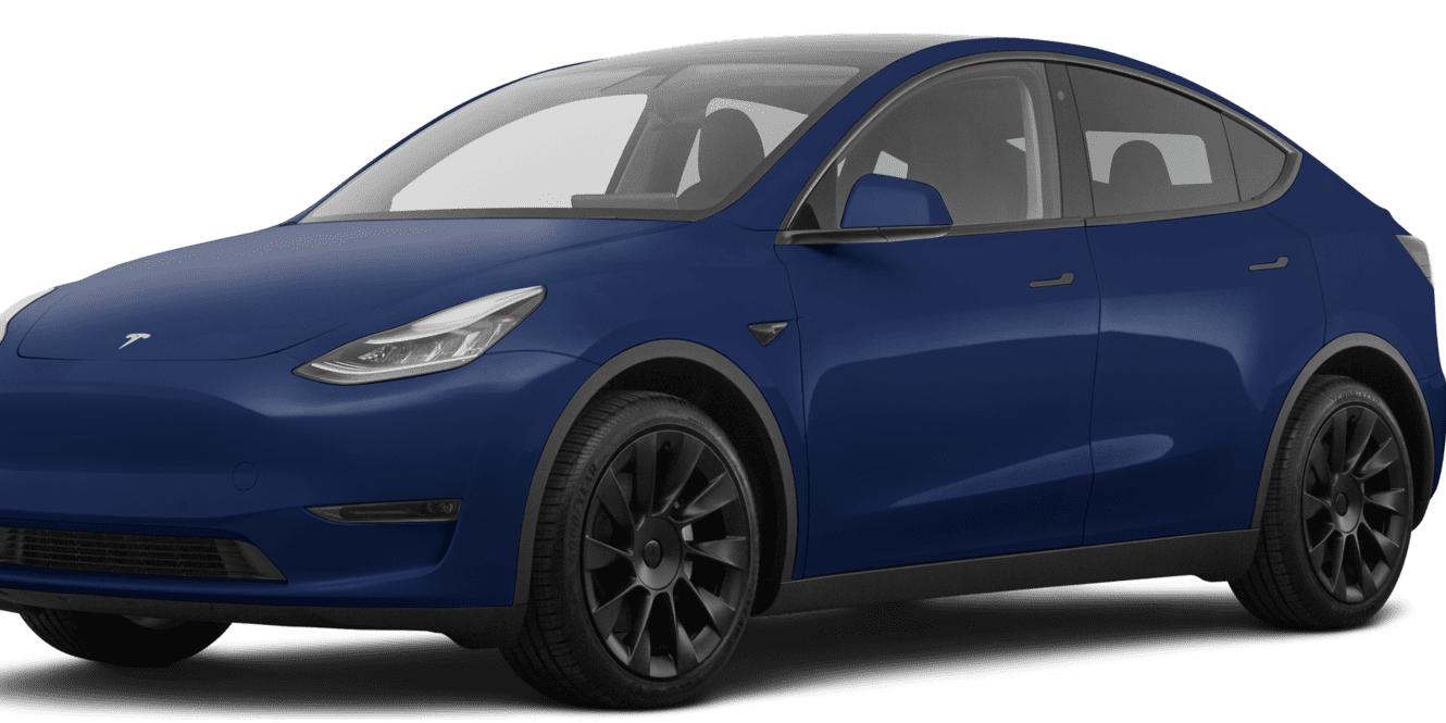 TESLA MODEL Y 2021 5YJYGDEEXMF260004 image